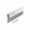 M-D Building Products M-D Deluxe Aluminum & Vinyl Door Sweep, 05389, Silver, 36"