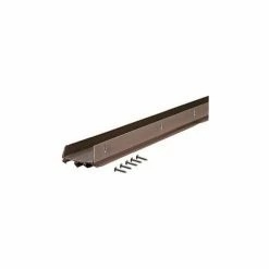 M-D Building Products M-D U-Shaped Door Bottom W/Vinyl Fins, 05991, Brown, 36"