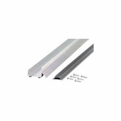 M-D Building Products M-D U-Shaped Door Bottom W/Drip Cap, 06114, Silver, 36"