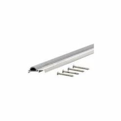 M-D Building Products M-D Low Mini Threshold W/Vinyl Seal, 08243, 36", Silver