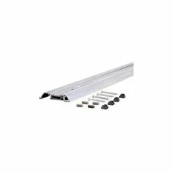 M-D Building Products M-D Adjustable Aluminum Threshold W/Vinyl Seal, 08664, 36", Silver