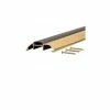 M-D Building Products M-D Deluxe Low Threshold W/Vinyl Seal, 09159, 72", Brite Gold