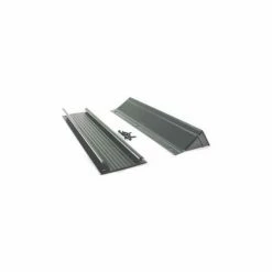 M-D Building Products M-D Mail Slot 28571, Aluminum, Flap & Hood, 13"W, Black