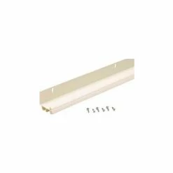 M-D Building Products M-D L-Shaped Replacement Door Bottom W/ Vinyl Fins, 43816, White, 36"