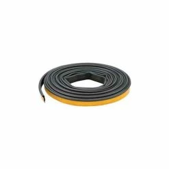 M-D Building Products M-D Silicone Smoke Seal Gasketing, 68668, Black, 20'