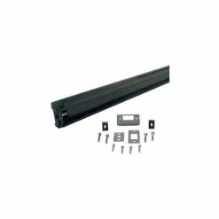 M-D Building Products M-D Aluminum Locking Slide Bolt Combination Astragal, 70023, Bronze, 96"