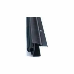 M-D Building Products M-D U-Shape Door Shoe W/Rain Drip Cap & Vinyl Insert, 80630, Bronze, 36"