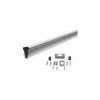 M-D Building Products M-D Aluminum Locking Slide Bolt Combination Astragal, 87791, White, 80"