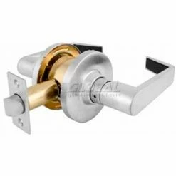 Master Lock® Commercial Cylindrical Lockset Lever, Privacy, Brushed Chrome