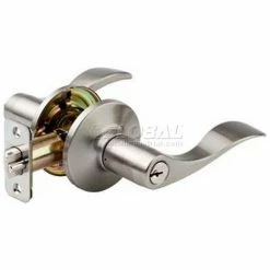 Master Lock® Wave Lever, Keyed Entry, Satin Nickel