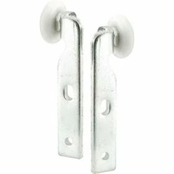 Prime-Line Products Prime-Line N 6519 Closet Door Roller, 1 Left 1 Right, 7/8-Inch Nylon Ball Bearing Wheel