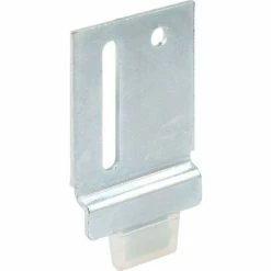 Prime-Line Products Prime-Line N 6537 Bottom Mount Steel with Nylon Tip Bypass Door Guide,(Pack of 2)