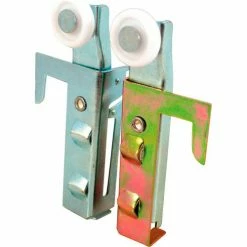 Prime-Line Products Prime-Line N 6548 Closet Door Roller, 1 Left 1 Right, Top Mount, 7/8-Inch Nylon Wheel