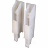 Prime-Line Products Prime-Line N 6559 Closet Door Bottom Guide, 1 Left 1 Right, Nylon