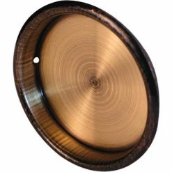 Prime-Line Products Prime-Line N 6766 Bypass Door Pull Handle, 1-3/4-Inch Round, Antique Brass Plated,(Pack of 2)