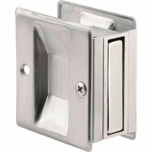 Prime-Line Products Prime-Line N 7079 Pocket Door Passage Pull, Satin Chrome 1 Prime-Line Products Prime-Line N 7079 Pocket Door Passage Pull, Satin Chrome