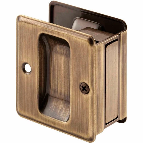 Prime-Line Products Prime-Line N 7080 Pocket Door Passage Pull, Antique Brass 1 Prime-Line Products Prime-Line N 7080 Pocket Door Passage Pull, Antique Brass
