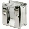 Prime-Line Products Prime-Line N 7085 Pocket Door Passage Pull, Chrome Plated