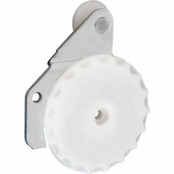 Prime-Line Products Prime-Line N 7175 Closet Door Hanger, Dial Action, 1/8-Inch Offset, 3/4-Inch Nylon,(Pack of 2)