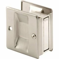 Prime-Line Products Prime-Line N 7238 Pocket Door Passage Pull, Satin Nickel