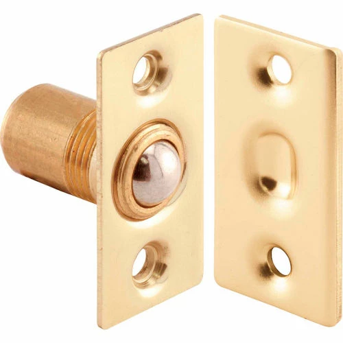 Prime-Line Products Prime-Line N 7285 Closet Door Small Ball Catch with Strike, 1-1/2-Inch, Solid Brass 1 Prime-Line Products Prime-Line N 7285 Closet Door Small Ball Catch with Strike, 1-1/2-Inch, Solid Brass