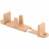 Prime-Line Products Prime-Line N 7316 Closet Door Adjustable Guide, 1-Inch, Tan,(Pack of 2)
