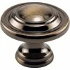 Prime-Line Products Prime-Line N 7370 1-3/4-Inch Bi-Fold Door Knob, Antique Brass Plated