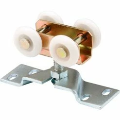 Prime-Line Products Prime-Line N 7410 Pocket Door Roller Assembly, 1 in., Convex, Plastic Tires, Steel Bracket