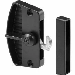 Prime-Line Products Prime-Line® Screen Door Latch and Pull, Black, A 155 -Doors & Windows Sales PL6 A155