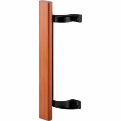 Prime-Line Products Prime-Line® Sliding Door Pull, 6-1/2" HC, Wood Handle, Diecast, Black, C 1190 5 Prime-Line Products Prime-Line® Sliding Door Pull, 6-1/2" HC, Wood Handle, Diecast, Black, C 1190 -Doors & Windows Sales PL6 C1190