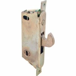 Prime-Line Products Primeline Products E 2009 Sliding Door Mortise Lock, Round Face, Adams Rite