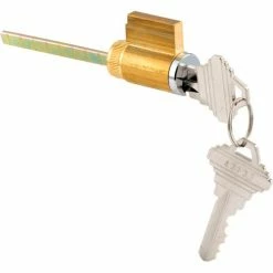 Prime-Line Products Prime-Line® Sliding Door Cylinder Lock, 5 Pin Tumbler, Schlage Keyway, E 2103 -Doors & Windows Sales PL6 E2103