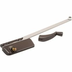 Prime-Line Products Prime-Line H 3568 9-1/2" Surface Mount Left Hand Wood Casement Operator, Bronze -Doors & Windows Sales PL6 H 3568