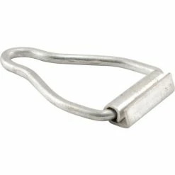 Prime-Line Products Prime-Line PL 14659 - Spline Channel Bail Latch, 1-9/16", Aluminum, Mill, 100 Pack