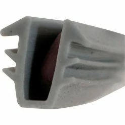 Prime-Line Products Prime-Line P 7732 - Glass Glazing Channel, 9/32", Single Pane, Gray, Vinyl, 200'