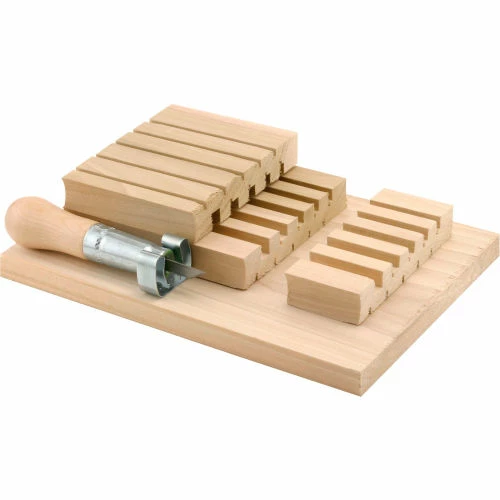 Prime-Line Products Prime-Line P 7916 - Screen Frame Notching Jig With Tool, Wood 1 Prime-Line Products Prime-Line P 7916 - Screen Frame Notching Jig With Tool, Wood