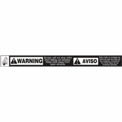 Prime-Line Products Prime-Line P 8081 - Screen Warning Labels - 100 Pack