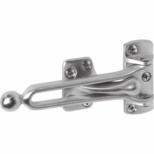 Prime-Line Products Prime-Line® Swing Bar Door Lock with Edge Guard, S 4353, Satin Chrome 3 Prime-Line Products Prime-Line® Swing Bar Door Lock with Edge Guard, S 4353, Satin Chrome - Image 3