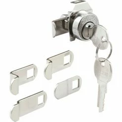 Prime-Line Products Prime-Line® Mail Box Lock, 5-Cam, NA-14 Keyway, CW, w/Dust Cover, S 4526 -Doors & Windows Sales PL6 S4526