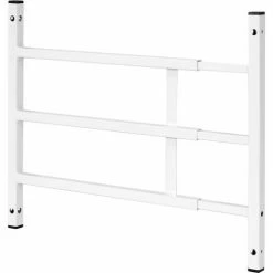 Prime-Line Products Prime-Line S 4748 Fixed Window Guard, 13"-22"W X 15"H , 3 Bar, White -Doors & Windows Sales PL6 S 4748