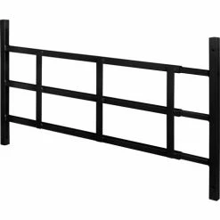 Prime-Line Products Prime-Line S 4755 Fixed Window Guard, 31"-54"W X 15"H, 3 Bar, Black -Doors & Windows Sales PL6 S 4755