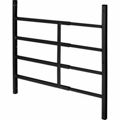 Prime-Line Products Prime-Line S 4759 Fixed Window Guard, 14"-22"W X 21"H, 4 Bar, Black -Doors & Windows Sales PL6 S 4759