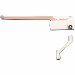 Prime-Line Products Prime-Line TH 23022 Single Arm Operator, 9-1/2", W/Crank, SILL MOUNT, L.H., White -Doors & Windows Sales PL6 TH 23022