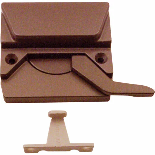 Prime-Line Products Prime Line TH 23044 Sash Lock & Keeper, L.H., Bronze 3 Prime-Line Products Prime Line TH 23044 Sash Lock & Keeper, L.H., Bronze - Image 3