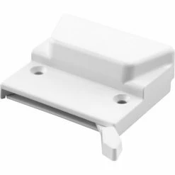 Prime-Line Products Prime Line TH 23056 Low Profile Sash Lock, W/Keeper, White -Doors & Windows Sales PL6 TH 23056