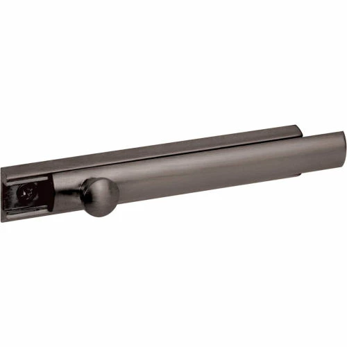 Prime-Line Products Prime-Line® Slide Bolt and Keeper, U 10307, 4"L, Classic Bronze 3 Prime-Line Products Prime-Line® Slide Bolt and Keeper, U 10307, 4"L, Classic Bronze - Image 3