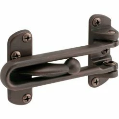 Prime-Line Products Prime-Line® Swing Bar Door Guard, U 10309, Classic Bronze -Doors & Windows Sales PL6 U10309