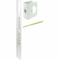 Prime-Line Products Prime-Line® Door And Jamb Reinforcement, U 10895, 2-3/4" Backset, White 5 Prime-Line Products Prime-Line® Door And Jamb Reinforcement, U 10895, 2-3/4" Backset, White -Doors & Windows Sales PL6 U10895