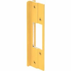 Prime-Line Products Prime-Line® Latch Shield, U 9482, Anodized Gold -Doors & Windows Sales PL6 U9482