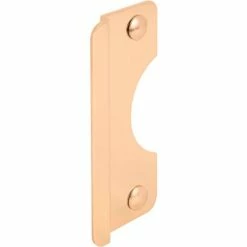 Prime-Line Products Prime-Line® Latch Shield, U 9510, 6"H, Brass Plated -Doors & Windows Sales PL6 U9510